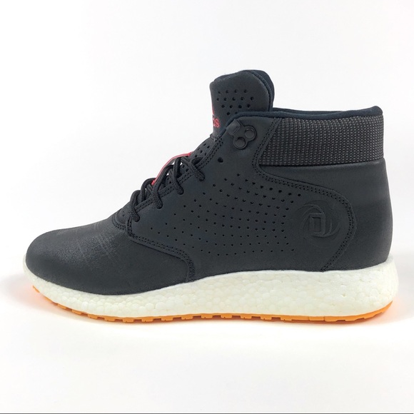 Adidas D Rose Lakeshore Boost Black Shoes C77494 - Picture 6 of 9
